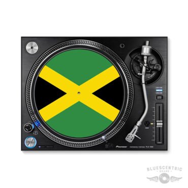 Flag of Jamaica Turntable Slipmat - for Vinyl Records