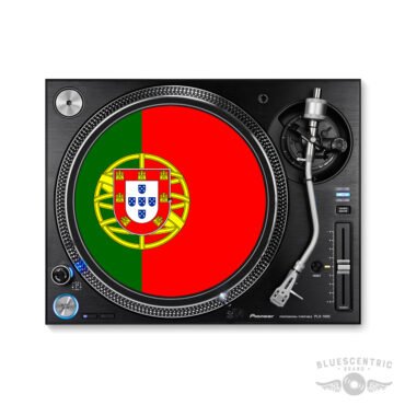 Flag of Portugal Turntable Slipmat - for Vinyl Records