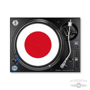 Japanese Flag Turntable Slipmat - for Vinyl Records