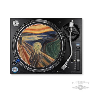 Munch The Scream Art Series Turntable Slipmat - for Vinyl Records