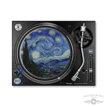 van Gogh Starry Night Art Series Turntable Slipmat - for Vinyl Records