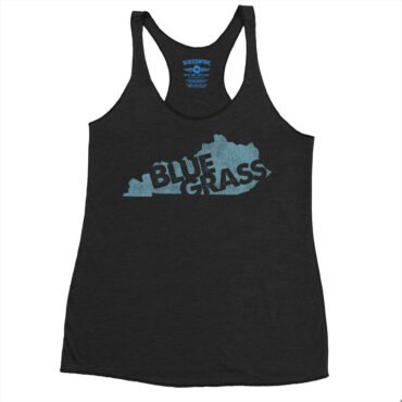 Kentucky Bluegrass Racerback Tank - Women's - Black