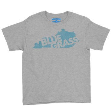 Kentucky Bluegrass Youth T-Shirt - Lightweight Children & Toddlers - Athletic Heather