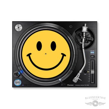 Smiley Face Turntable Slipmat - for Vinyl Records