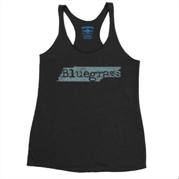 Tennessee Bluegrass Racerback Tank - Women's - Black