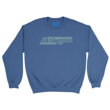Tennessee Bluegrass Crewneck Sweatshirt - Royal