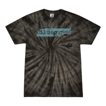 Tennessee Bluegrass Tie-Dye T-Shirt - Black - Black