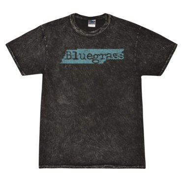 Tennessee Bluegrass Mineral Wash Shirt - Black - Black