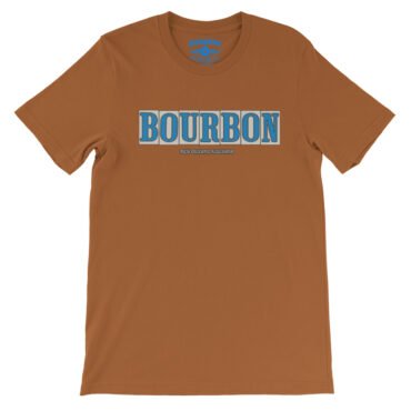 Bourbon Street Tile T-Shirt - Lightweight Vintage Style - Burnt Orange