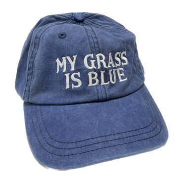 My Grass Is Blue Hat - Pigment Washed Blue