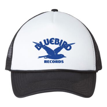 Bluebird Records Trucker Hat - Black / White Face