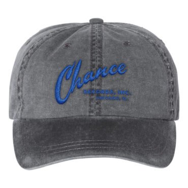 Chance Records Hat - Pigment Dyed Black