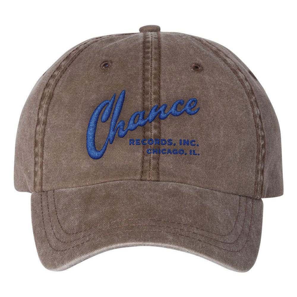 Chance Records Hat - Pigment Dyed Brown