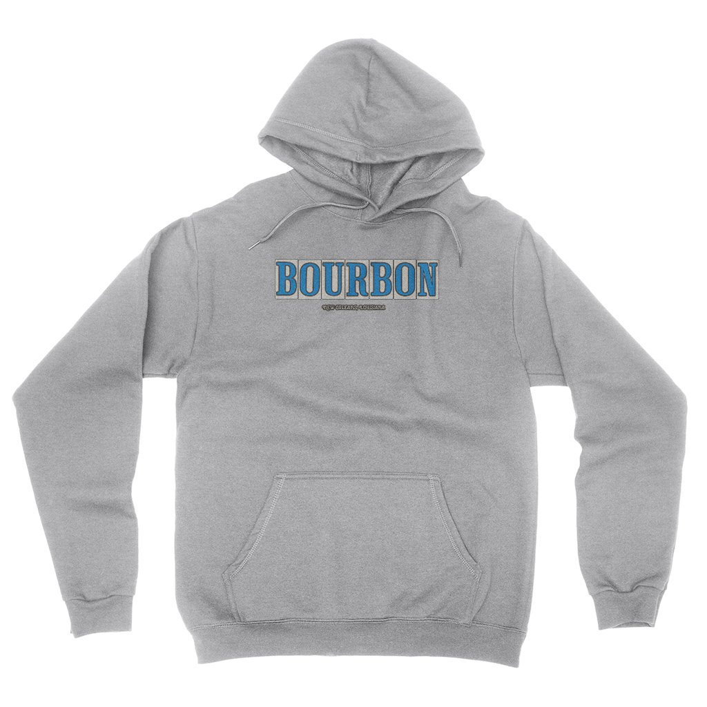 Bourbon Street Tile Hooded Pullover Jacket - Ash
