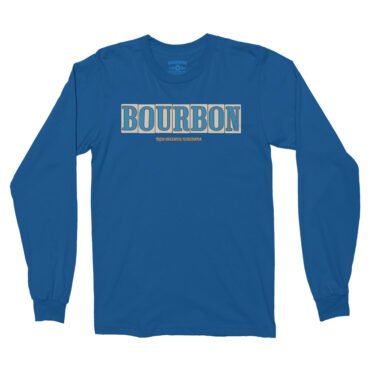 Bourbon Street Tile Long Sleeve T-Shirt - Royal