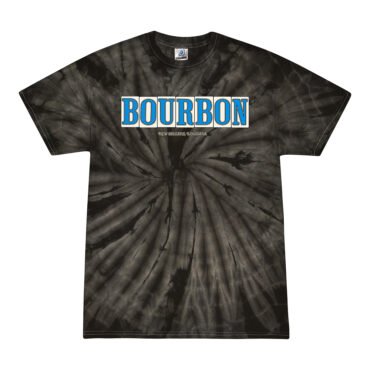 Bourbon Street Tile Tie-Dye T-Shirt - Black - Black