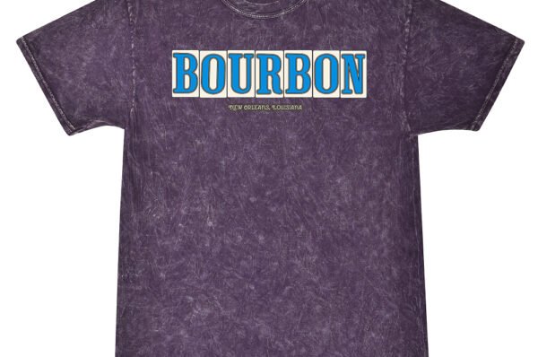 Bourbon Street Tile Mineral Wash Shirt - Purple - Purple