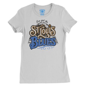 Got The St Louis Blues Ladies T-Shirt - Relaxed Fit - White