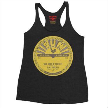 Sun Records x Elvis Presley Blue Moon of Kentucky Racerback Tank - Women's - Black