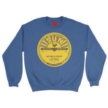 Sun Records x Elvis Presley Blue Moon of Kentucky Crewneck Sweatshirt - Royal