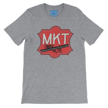 MKT Railroad T-Shirt - Lightweight Vintage Style - Athletic Heather