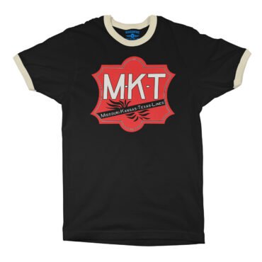 MKT Railroad Ringer T-Shirt - Black-Cream