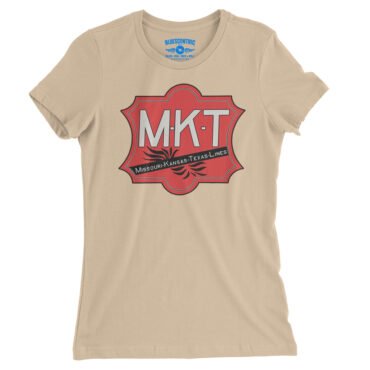 MKT Railroad Ladies T-Shirt - Relaxed Fit - Sand Dune