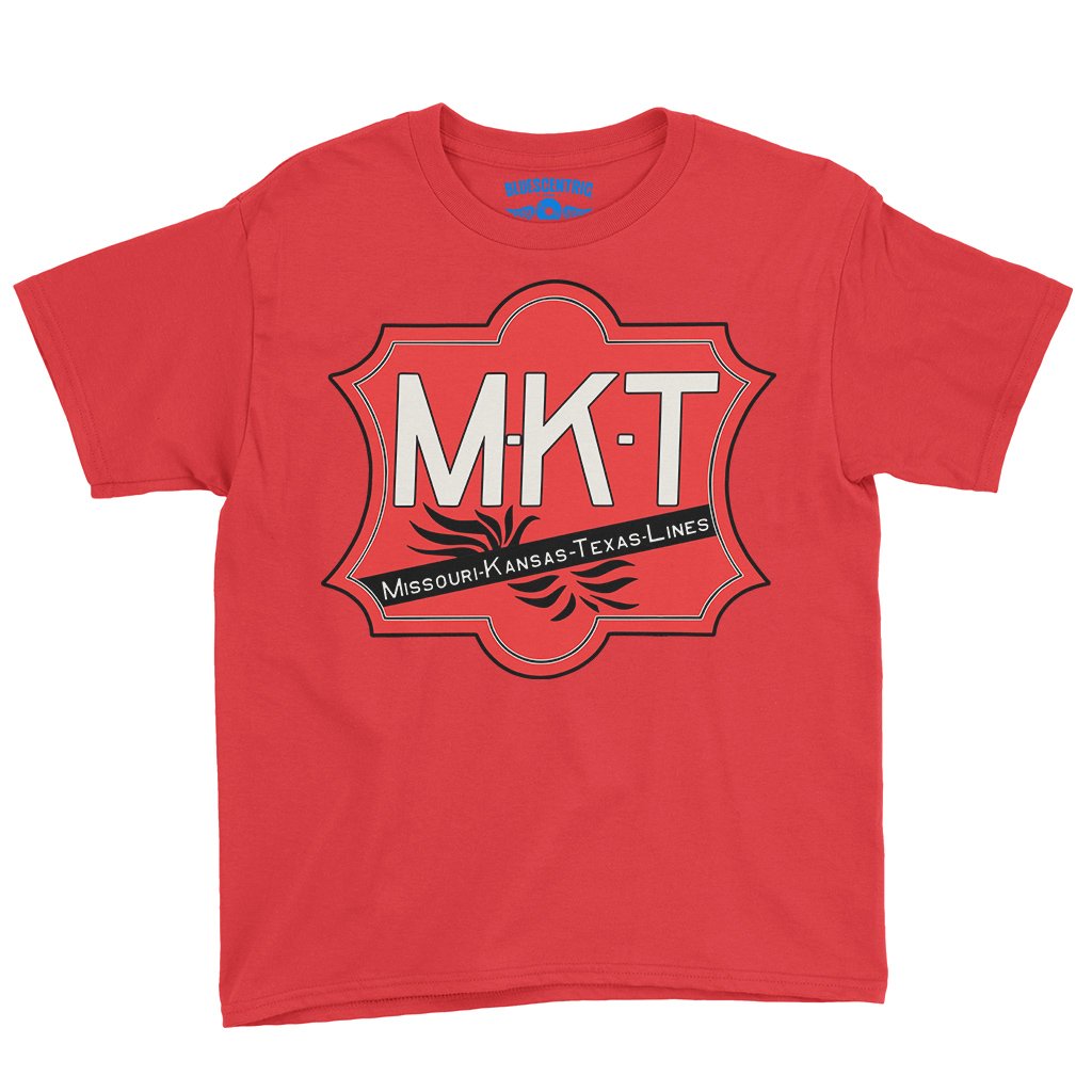 MKT Railroad Youth T-Shirt - Lightweight Children & Toddlers - Red