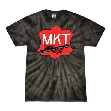 MKT Railroad Tie-Dye T-Shirt - Black - Black