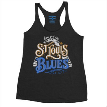 Got The St Louis Blues Racerback Tank - Women's - Black