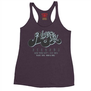 Blue Sky Records Racerback Tank - Women's - Vintage Purple
