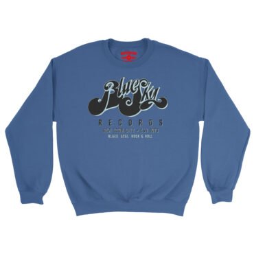 Blue Sky Records Crewneck Sweatshirt - Royal