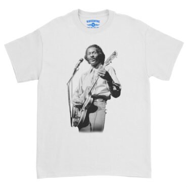 Chuck Berry Photo T-Shirt - Heavy Cotton - White