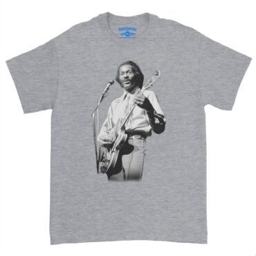 Chuck Berry Photo T-Shirt - Heavy Cotton - Athletic Heather