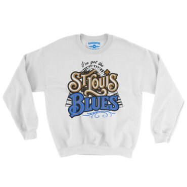 Got The St Louis Blues Crewneck Sweatshirt - White