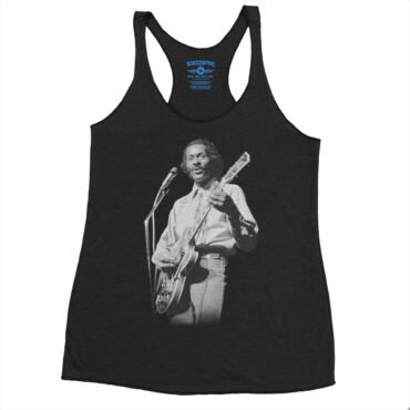 Chuck Berry Photo Racerback Tank - Women's - Black