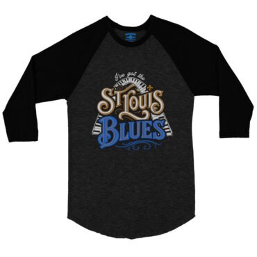 Got The St Louis Blues Baseball T-Shirt - Black-HBlack