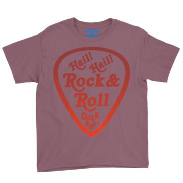 Hail! Hail! Rock n Roll! Chuck Berry Youth T-Shirt - Lightweight Children & Toddlers - Heather Maroon