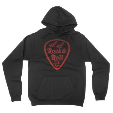 Hail! Hail! Rock n Roll! Chuck Berry Hooded Pullover Jacket - Black