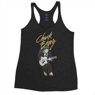 Chuck Berry Duck Walking Racerback Tank - Women's - Black
