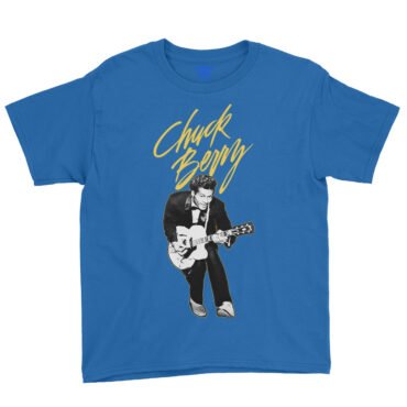 Chuck Berry Duck Walking Youth T-Shirt - Lightweight Children & Toddlers - Blue