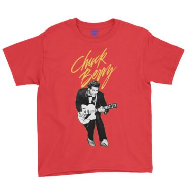 Chuck Berry Duck Walking Youth T-Shirt - Lightweight Children & Toddlers - Red