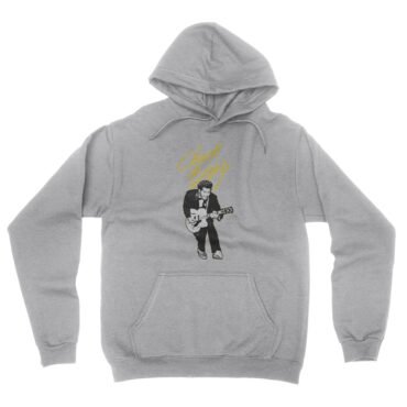 Chuck Berry Duck Walking Hooded Pullover Jacket - Ash