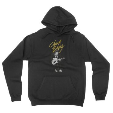 Chuck Berry Duck Walking Hooded Pullover Jacket - Black