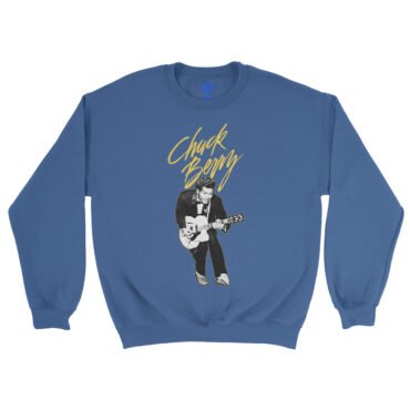Chuck Berry Duck Walking Crewneck Sweatshirt - Royal