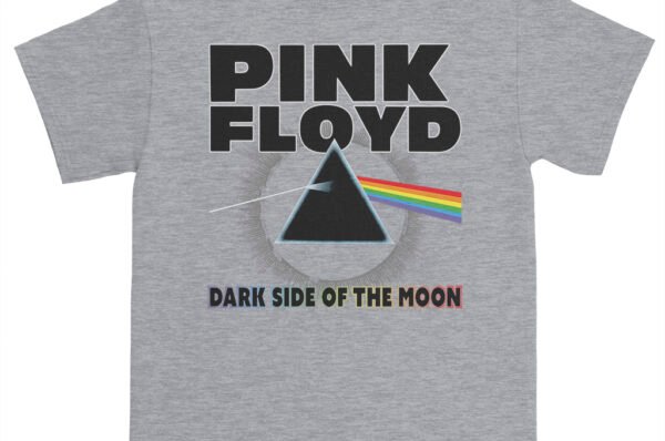Pink Floyd Dark Side of the Moon T-Shirt - Heavy Cotton - Athletic Heather