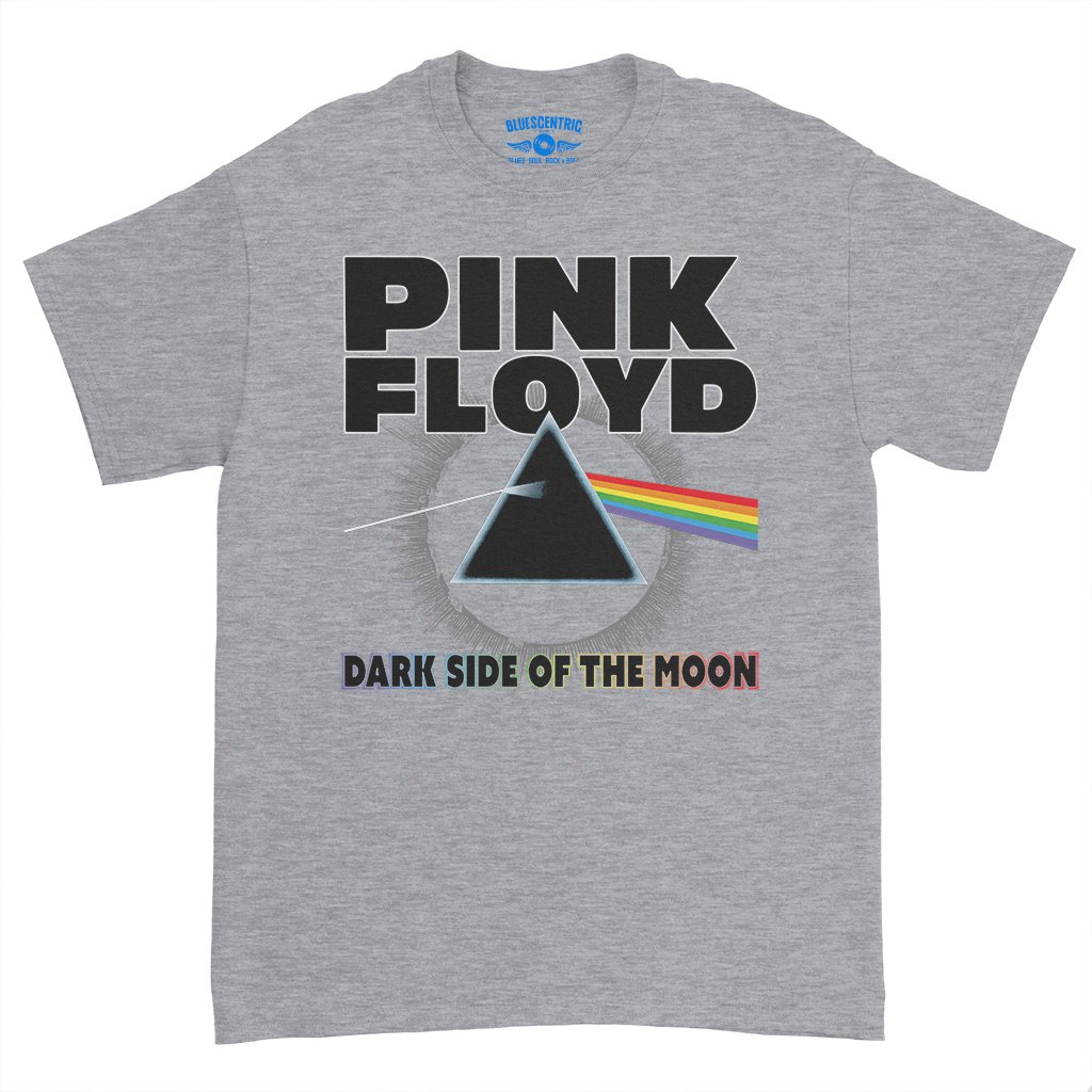 Pink Floyd Dark Side of the Moon T-Shirt - Heavy Cotton - Athletic Heather