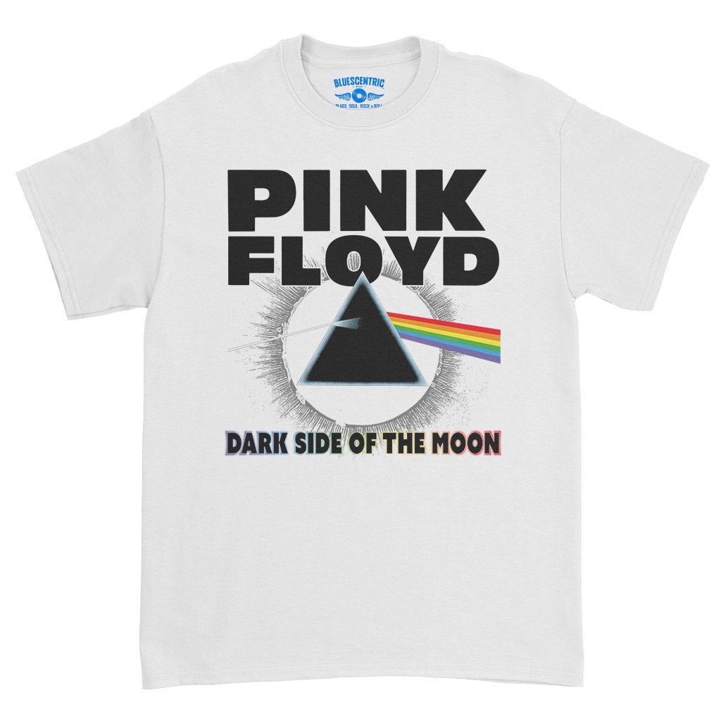 Pink Floyd Dark Side of the Moon T-Shirt - Heavy Cotton - White