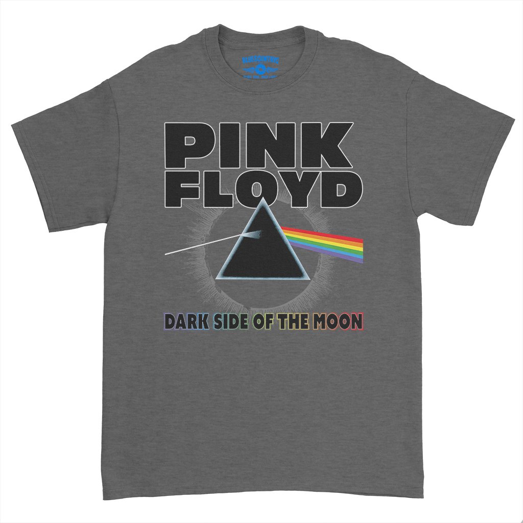 Pink Floyd Dark Side of the Moon T-Shirt - Heavy Cotton - Dark Heather