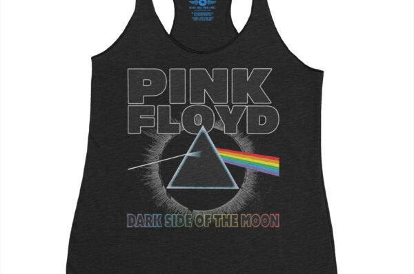 Pink Floyd Dark Side of the Moon Racerback Tank - Women's - Black